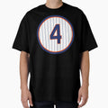 Lenny Dykstra 4 Jersey Number T-Shirt - Novelty Apparel Unisex - T-Shirt, Sweatshirt, Hoodie