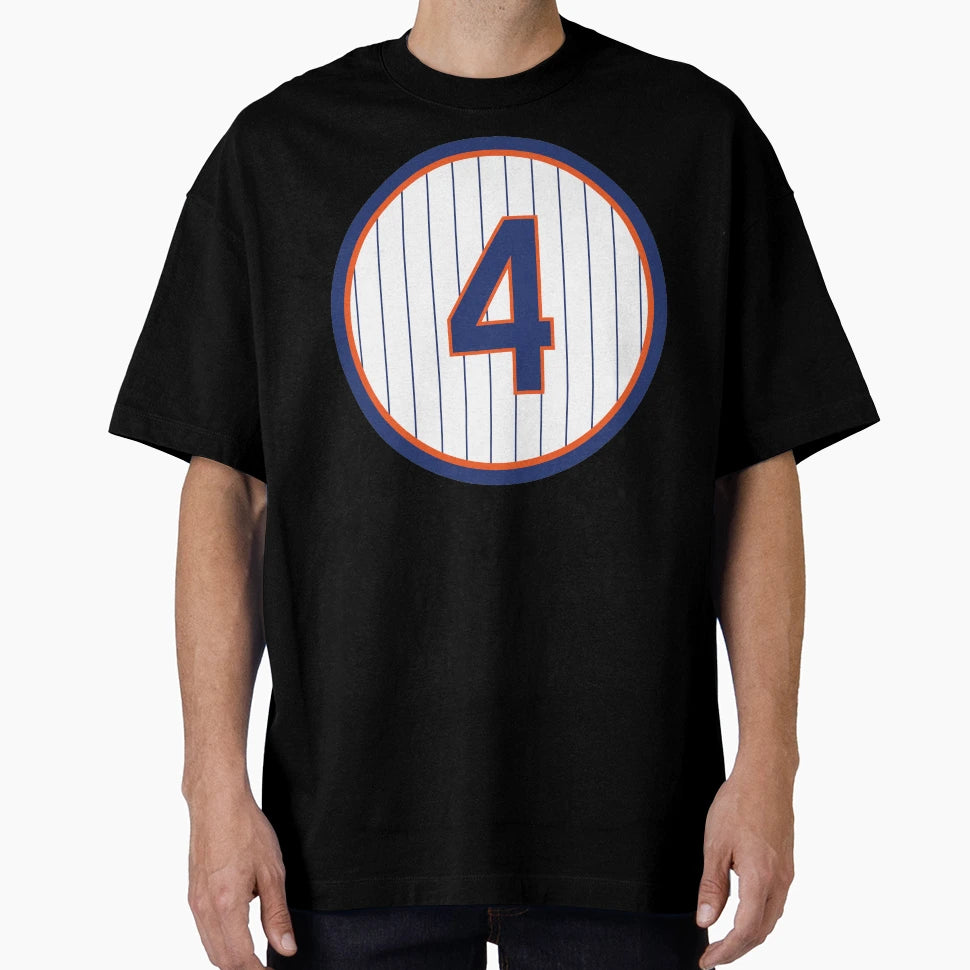 Lenny Dykstra 4 Jersey Number T-Shirt - Novelty Apparel Unisex - T-Shirt, Sweatshirt, Hoodie
