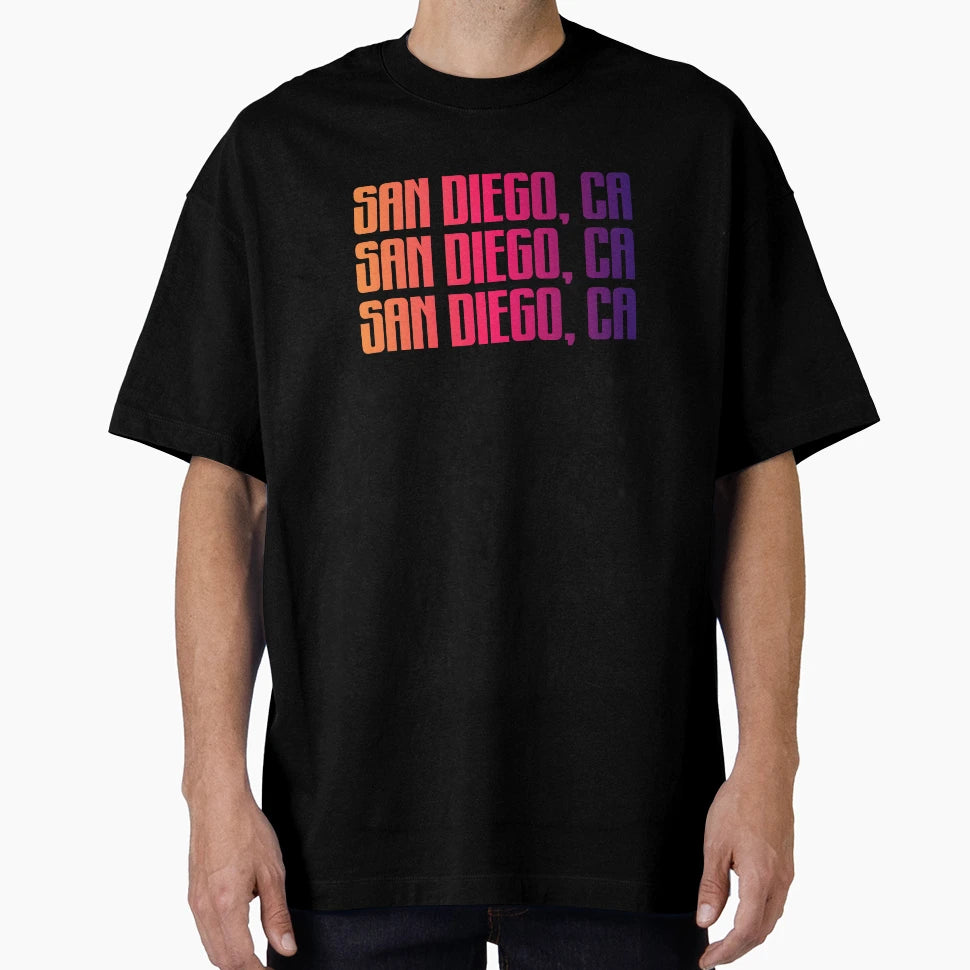 San Diego T-Shirt - Graphic Print Unisex - T-Shirt, Sweatshirt, Hoodie