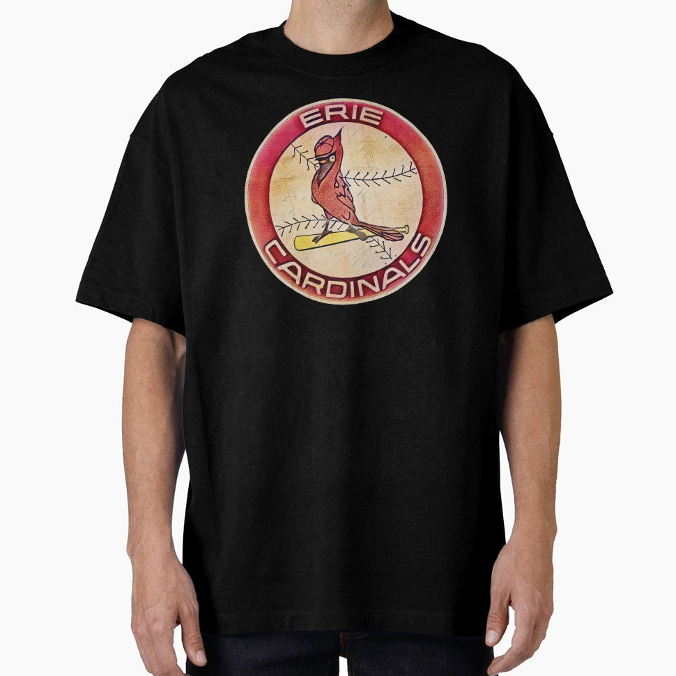 Erie Cardinals Baseball T-Shirt - Graphic Print for Adults - T-Shirt, Sweatshirt, Hoodie