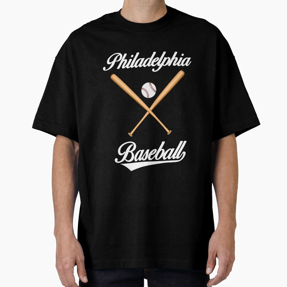 Philadelphia Baseball And T-Shirt - Casual Everyday Wear Men Women - T-Shirt, Sweatshirt, Hoodie