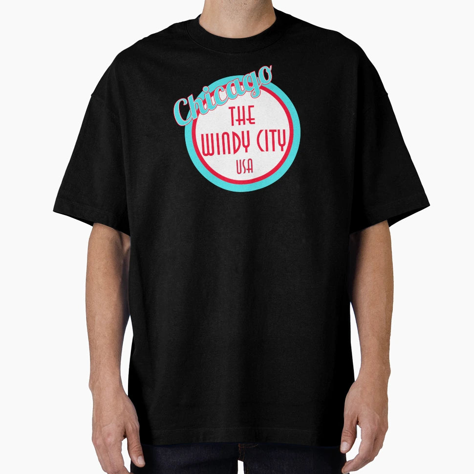 Chicago Windy City T-Shirt - Streetwear Style Men Women - T-Shirt, Sweatshirt, Hoodie