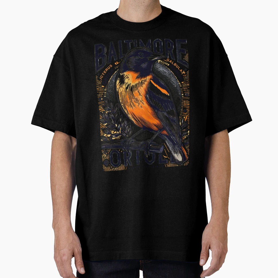 Baltimore Oriole 2 T-Shirt - Trendy Graphic for Adults - T-Shirt, Sweatshirt, Hoodie