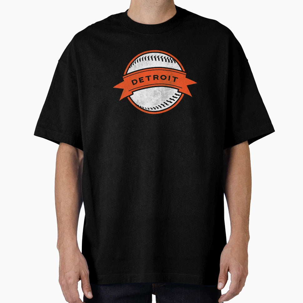 Detroit Baseball Det Home Game T-Shirt - Fun Novelty Design Unisex - T-Shirt, Sweatshirt, Hoodie