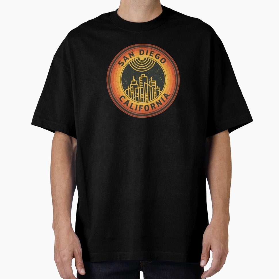 San Diego California T-Shirt - Graphic Print Unisex - T-Shirt, Sweatshirt, Hoodie