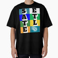 Seattle Typography T-Shirt - Graphic Print for Adults - T-Shirt, Sweatshirt, Hoodie