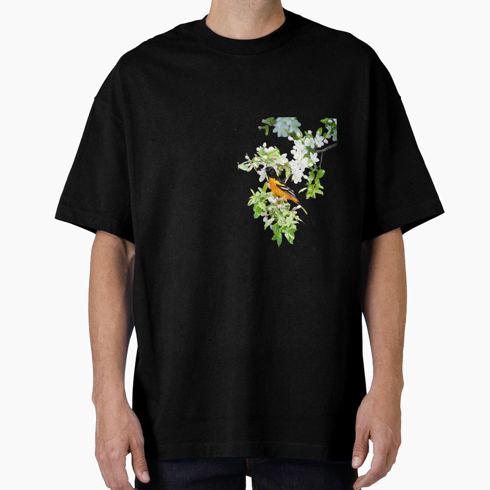 Northern Orioles Shrubs Male Animals T-Shirt - Novelty Apparel Men Women - T-Shirt, Sweatshirt, Hoodie