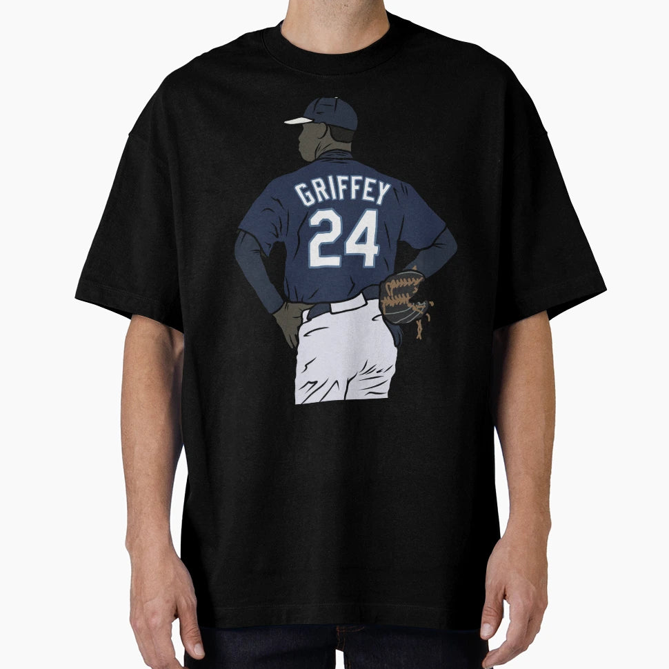 Ken Griffey Jr Back To T-Shirt - Custom Art Print Men Women - T-Shirt, Sweatshirt, Hoodie