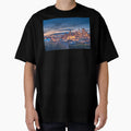 San Francisco City Skyline Night T-Shirt - Fun Novelty Design Unisex - T-Shirt, Sweatshirt, Hoodie