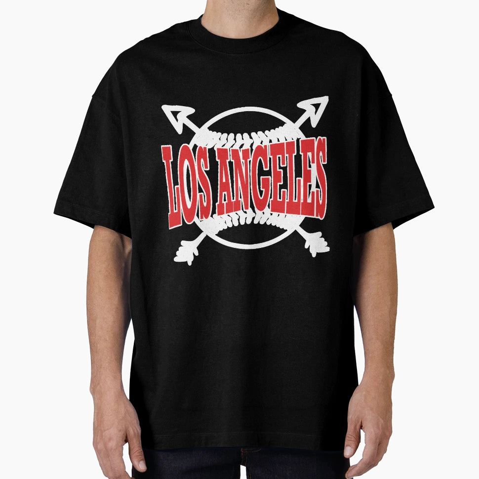 La Los Angeles Baseball La T-Shirt - Fun Novelty Design Men Women - T-Shirt, Sweatshirt, Hoodie