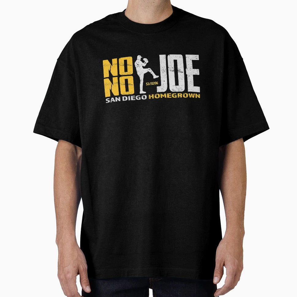 No No Joe San Diego Homegrown Baseball T-Shirt - Trendy Graphic for Adults - T-Shirt, Sweatshirt, Hoodie