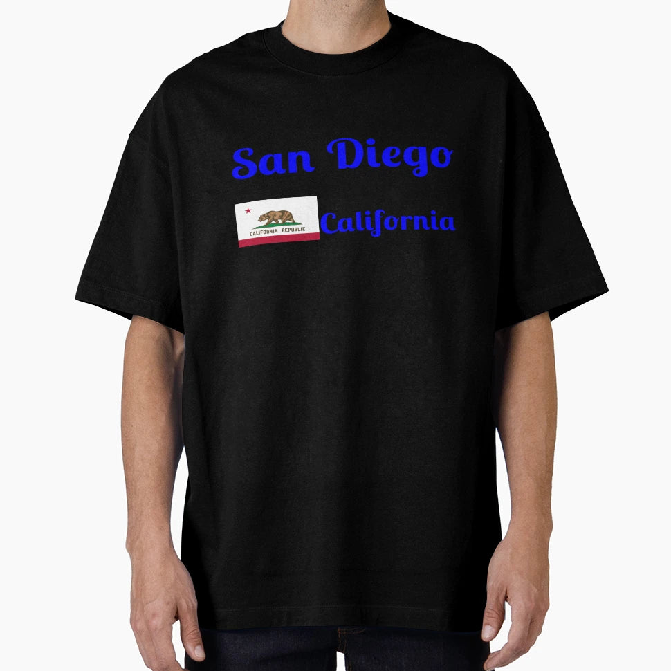 San Diego California Stylish Prints T-Shirt - Novelty Apparel Men Women - T-Shirt, Sweatshirt, Hoodie