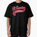 St Louis Baseball Swoosh T-Shirt - Trendy Graphic Men Women - T-Shirt, Sweatshirt, Hoodie