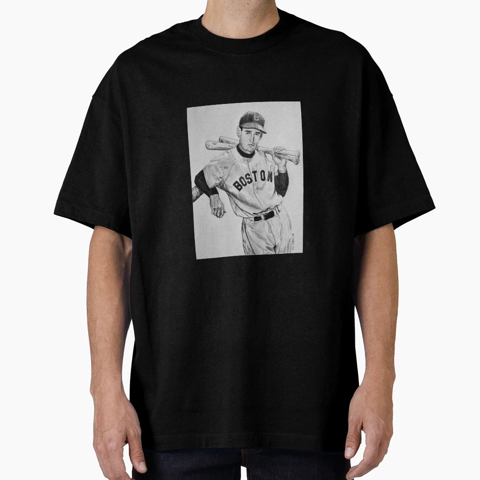 Ted Williams T-Shirt - Minimalist Print for Adults - T-Shirt, Sweatshirt, Hoodie