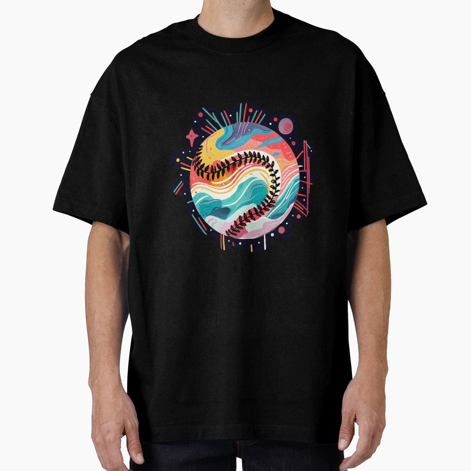 Baseball T-Shirt - Custom Art Print for Adults - T-Shirt, Sweatshirt, Hoodie