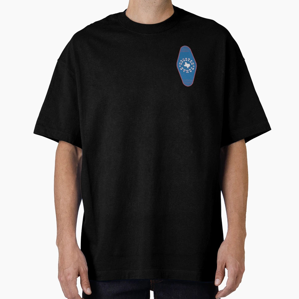 Houston Texas Hotel Keychain T-Shirt - Aesthetic Graphic Unisex - T-Shirt, Sweatshirt, Hoodie