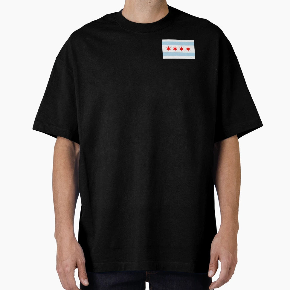 Chicago Flag T-Shirt - Trendy Graphic Men Women - T-Shirt, Sweatshirt, Hoodie