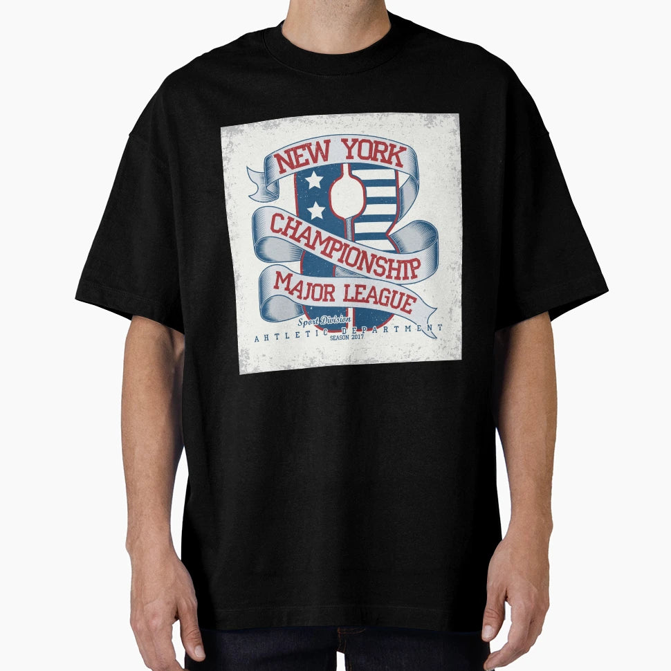 Baseball New York T-Shirt - Minimalist Print Men Women - T-Shirt, Sweatshirt, Hoodie
