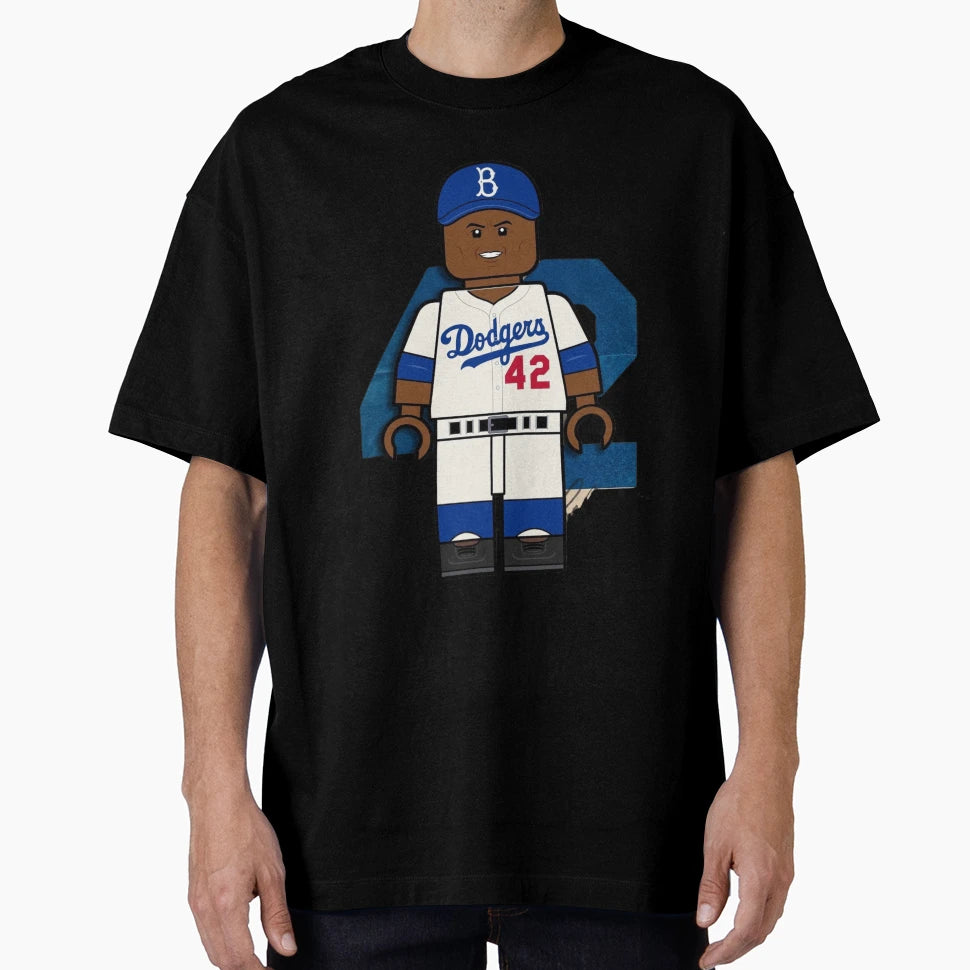 Jackie Robinson T-Shirt - Aesthetic Graphic for Adults - T-Shirt, Sweatshirt, Hoodie