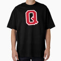 Red Varsity Letter Q T-Shirt - Unique Graphic for Adults - T-Shirt, Sweatshirt, Hoodie