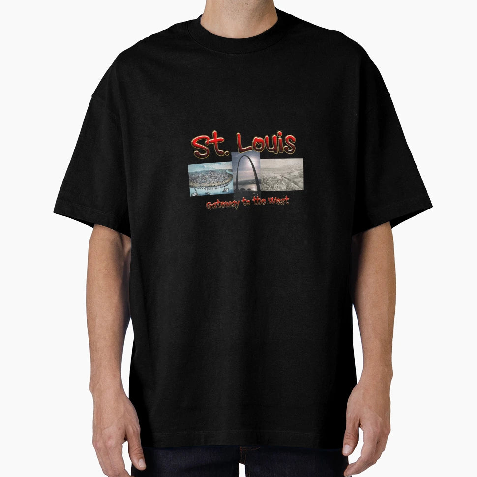 St Louis Gateway To West T-Shirt - Aesthetic Graphic Unisex - T-Shirt, Sweatshirt, Hoodie