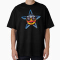 Stros Emoji Star T-Shirt - Fun Novelty Design for Adults - T-Shirt, Sweatshirt, Hoodie