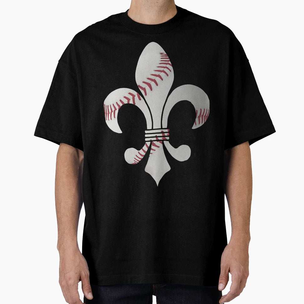 St Louis Baseball Fleur De Lis Logo T-Shirt - Unique Graphic for Adults - T-Shirt, Sweatshirt, Hoodie