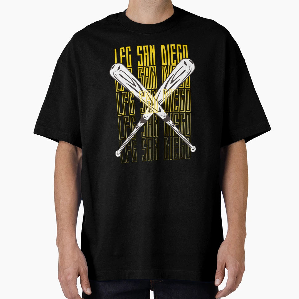 Lfgsd San Diego Baseball Fan City T-Shirt - Graphic Print for Adults - T-Shirt, Sweatshirt, Hoodie