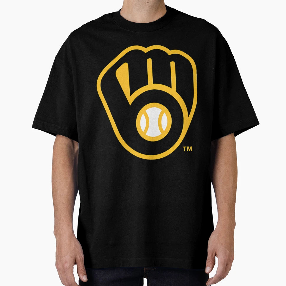 Milwaukee B R E W E R S Logo T-Shirt - Trendy Graphic Unisex - T-Shirt, Sweatshirt, Hoodie