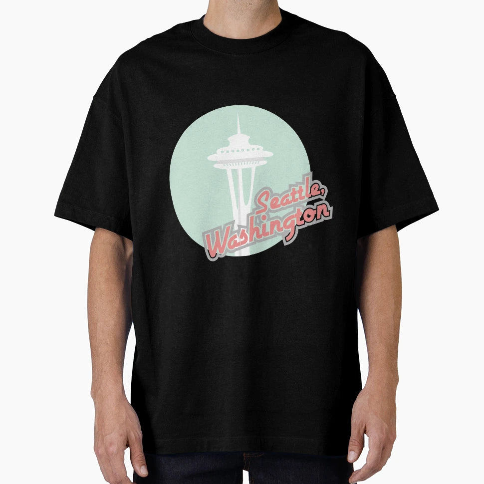 Seattle Washington T-Shirt - Aesthetic Graphic Unisex - T-Shirt, Sweatshirt, Hoodie