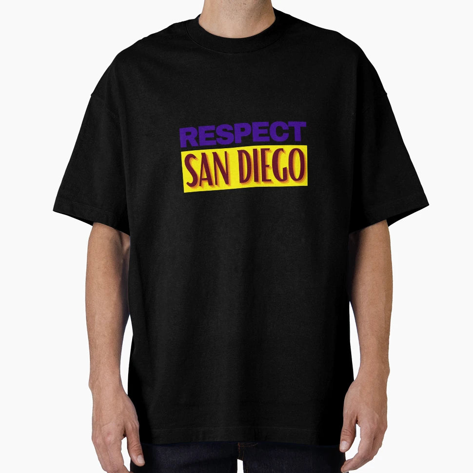 Respect San Diego T-Shirt - Trendy Graphic for Adults - T-Shirt, Sweatshirt, Hoodie