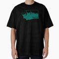 Seattle Washington Baseball Sea Green And T-Shirt - Unique Graphic Unisex - T-Shirt, Sweatshirt, Hoodie