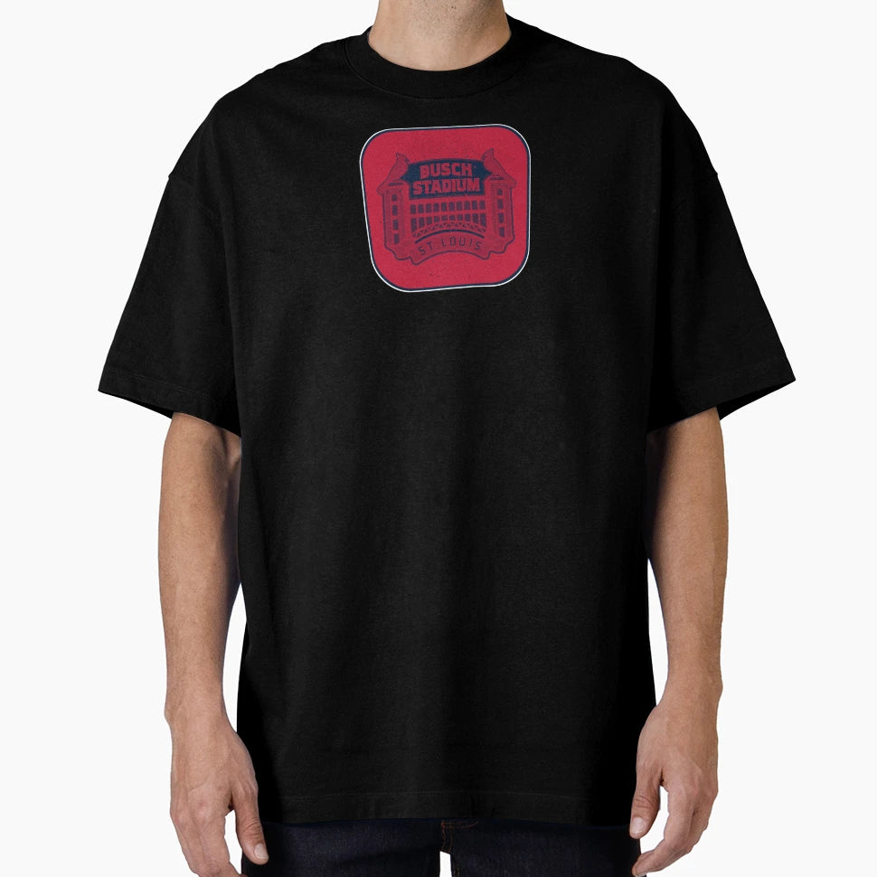 Busch Memorial Stadium T-Shirt - Novelty Apparel for Adults - T-Shirt, Sweatshirt, Hoodie
