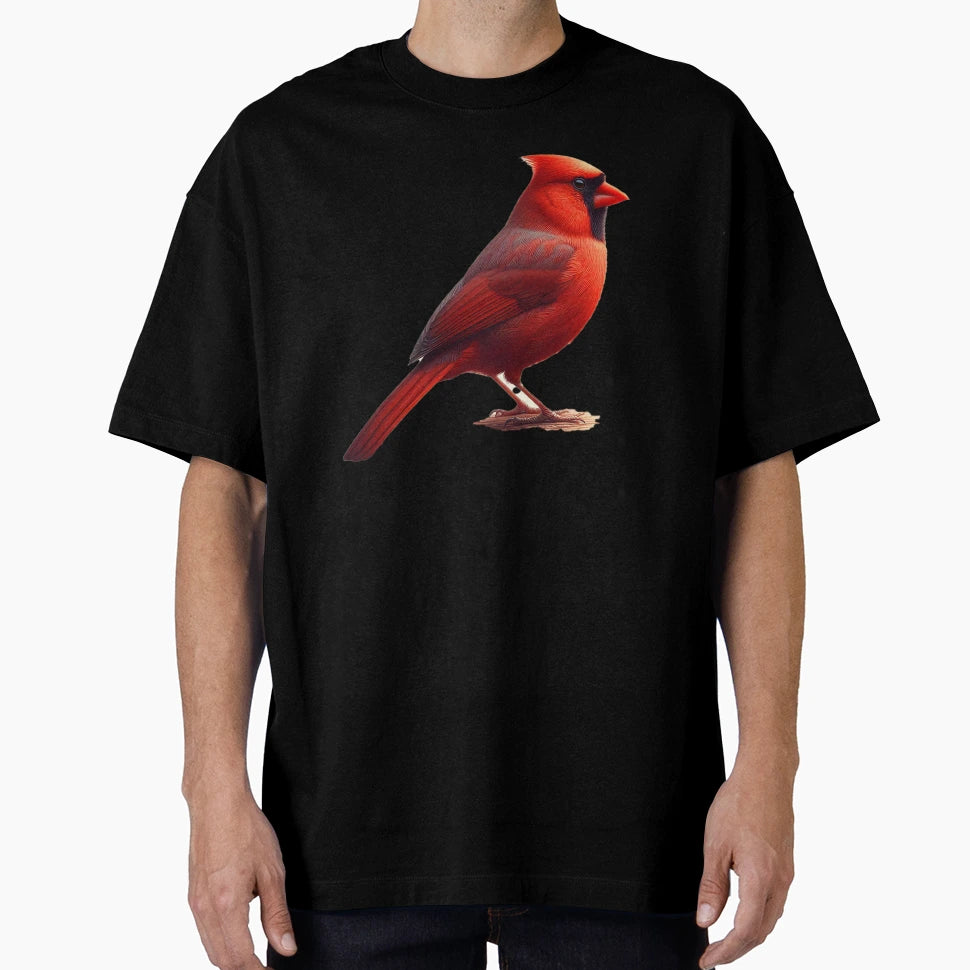 Northern Cardinal T-Shirt - Custom Art Print Unisex - T-Shirt, Sweatshirt, Hoodie