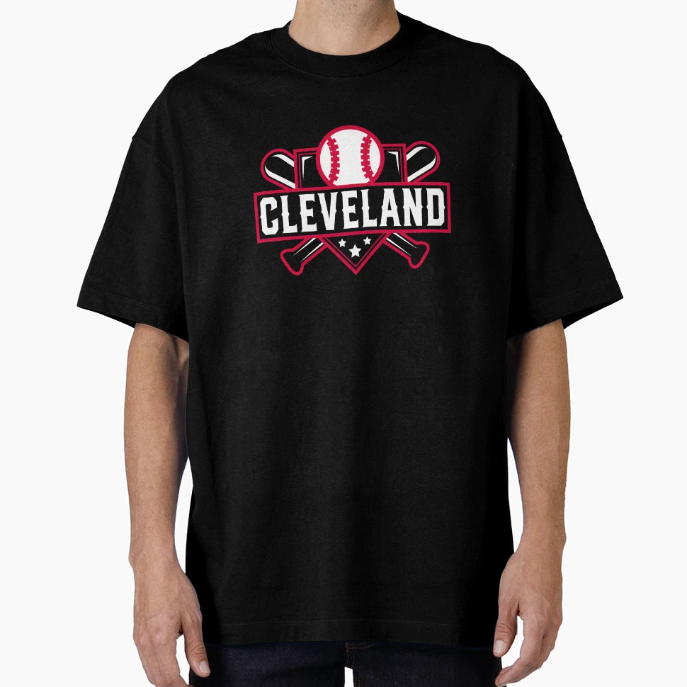 Cleveland Baseball Home Plate T-Shirt - Casual Everyday Wear for Adults - T-Shirt, Sweatshirt, Hoodie