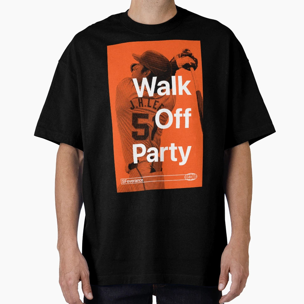 Walk Off Party T-Shirt - Graphic Print Men Women - T-Shirt, Sweatshirt, Hoodie