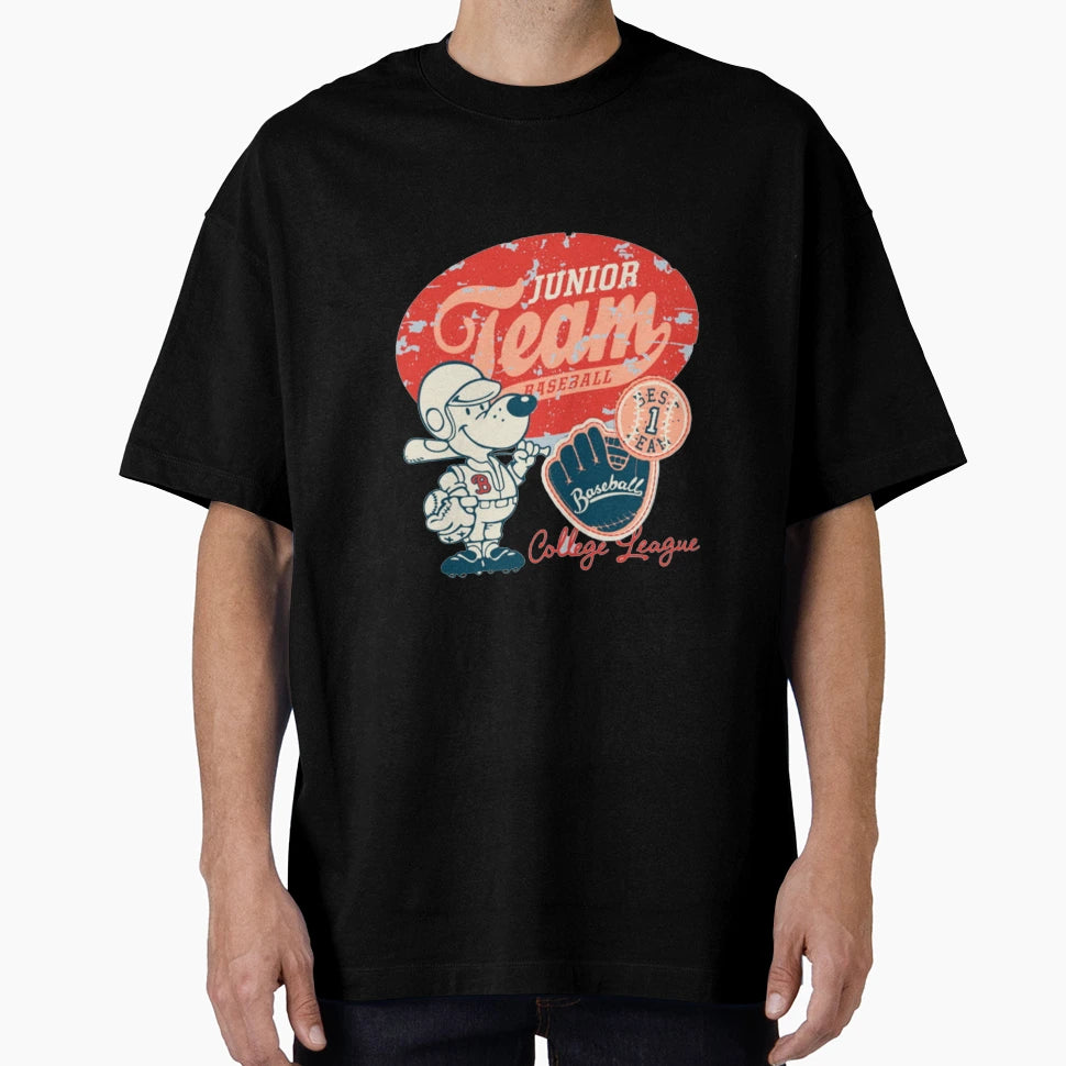 Junior Team Baseball T-Shirt - Aesthetic Graphic for Adults - T-Shirt, Sweatshirt, Hoodie