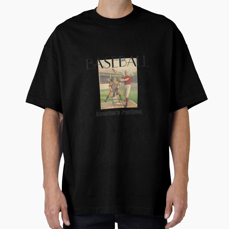Americas Pastime Baseball T-Shirt - Graphic Print for Adults - T-Shirt, Sweatshirt, Hoodie