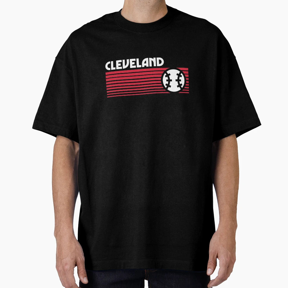 Cleveland Baseball Game Day T-Shirt - Custom Art Print Men Women - T-Shirt, Sweatshirt, Hoodie
