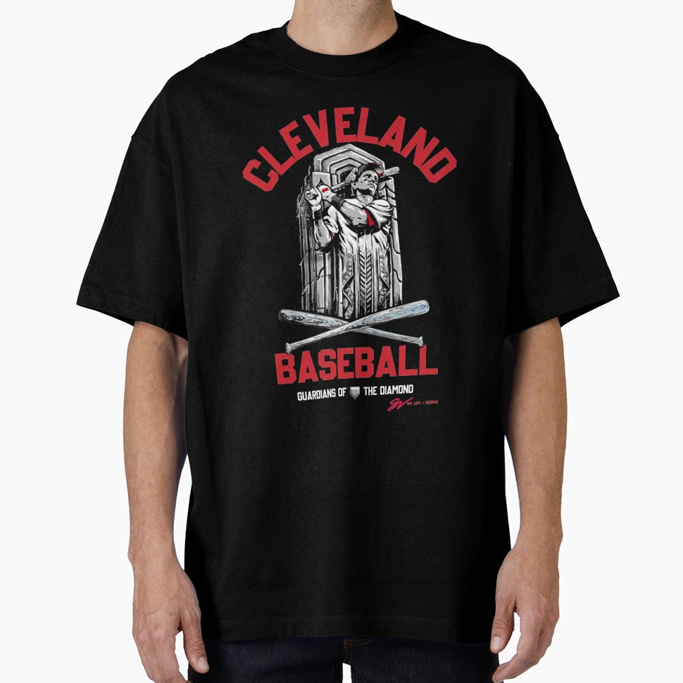 Cleveland Baseball Guardieans Diamond T-Shirt - Aesthetic Graphic Unisex - T-Shirt, Sweatshirt, Hoodie