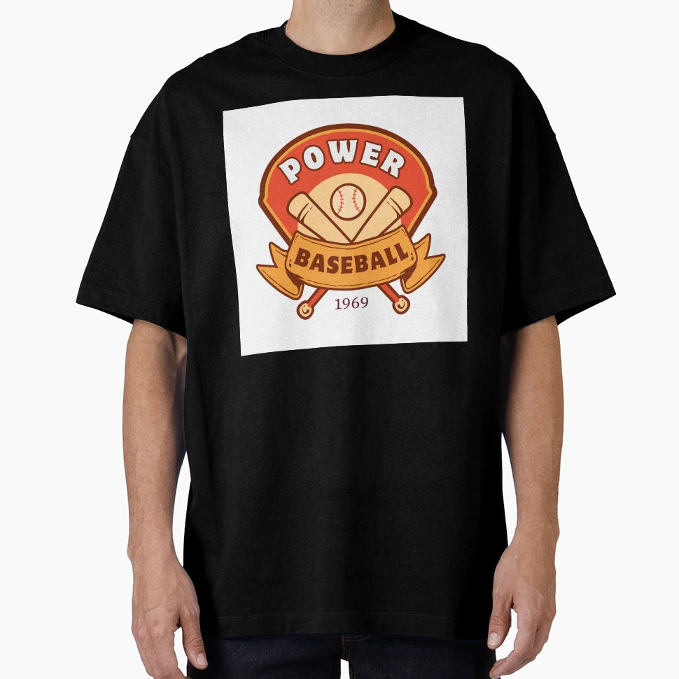 Power Baseball Logo T-Shirt - Trendy Graphic Unisex - T-Shirt, Sweatshirt, Hoodie