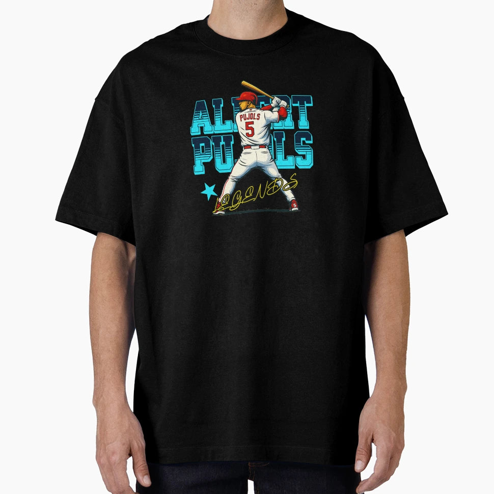 Albert Pujols St Louis Cardinals T-Shirt - Trendy Graphic for Adults - T-Shirt, Sweatshirt, Hoodie