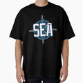 Seattle Compass T-Shirt - Fun Novelty Design Unisex - T-Shirt, Sweatshirt, Hoodie