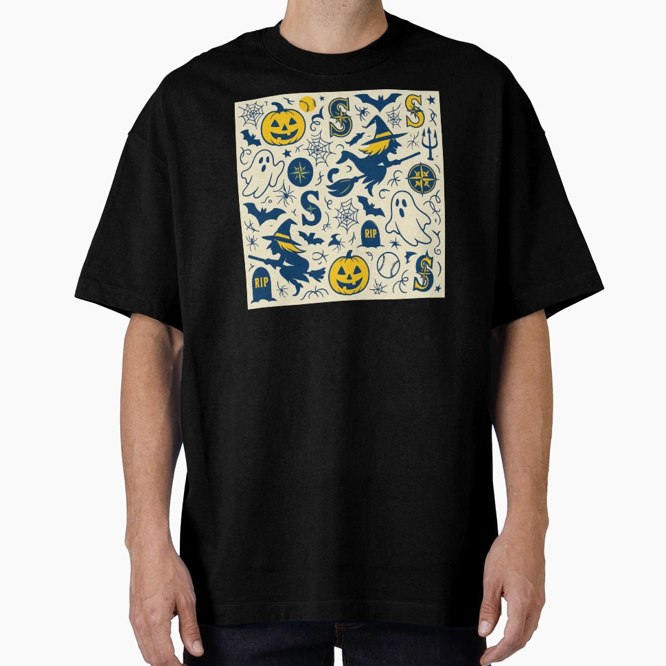 Seattle Mariners Inspired Modern T-Shirt - Casual Everyday Wear Men Women - T-Shirt, Sweatshirt, Hoodie