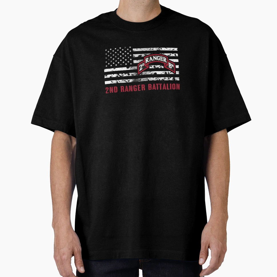 2Nd Ranger Battalion T-Shirt - Casual Everyday Wear for Adults - T-Shirt, Sweatshirt, Hoodie