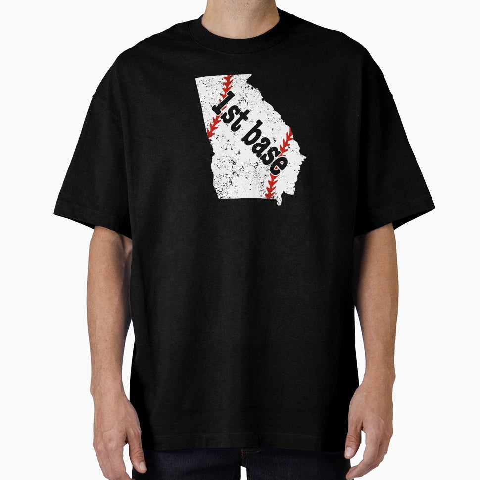 First Base Softball First Base T-Shirt - Casual Everyday Wear Unisex - T-Shirt, Sweatshirt, Hoodie