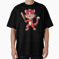 Baseball Player Cat T-Shirt - Trendy Graphic Unisex - T-Shirt, Sweatshirt, Hoodie
