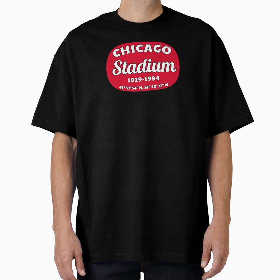 Tribute To Chicago Stadium T-Shirt - Custom Art Print Men Women - T-Shirt, Sweatshirt, Hoodie