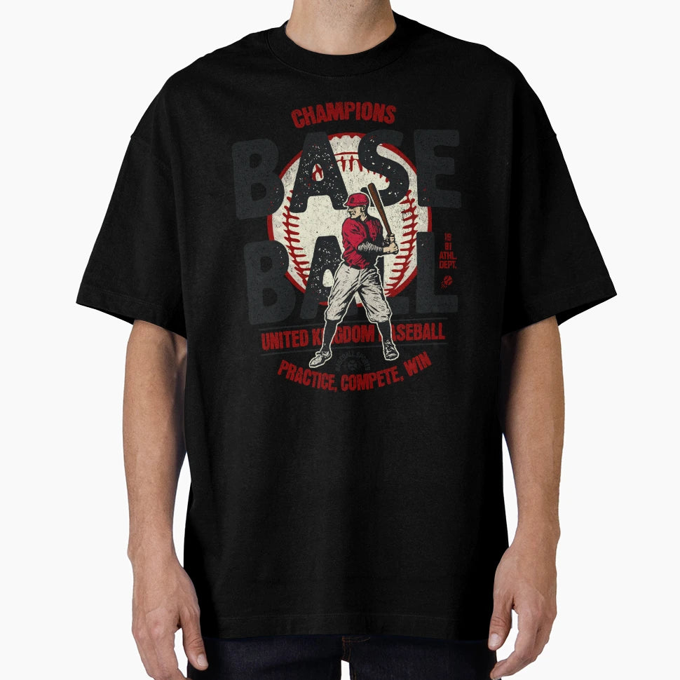 United Kingdom Baseball T-Shirt - Fun Novelty Design Men Women - T-Shirt, Sweatshirt, Hoodie