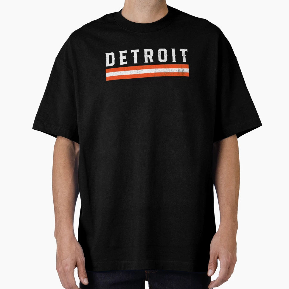 Detroit Baseball Game Day Script T-Shirt - Unique Graphic Unisex - T-Shirt, Sweatshirt, Hoodie